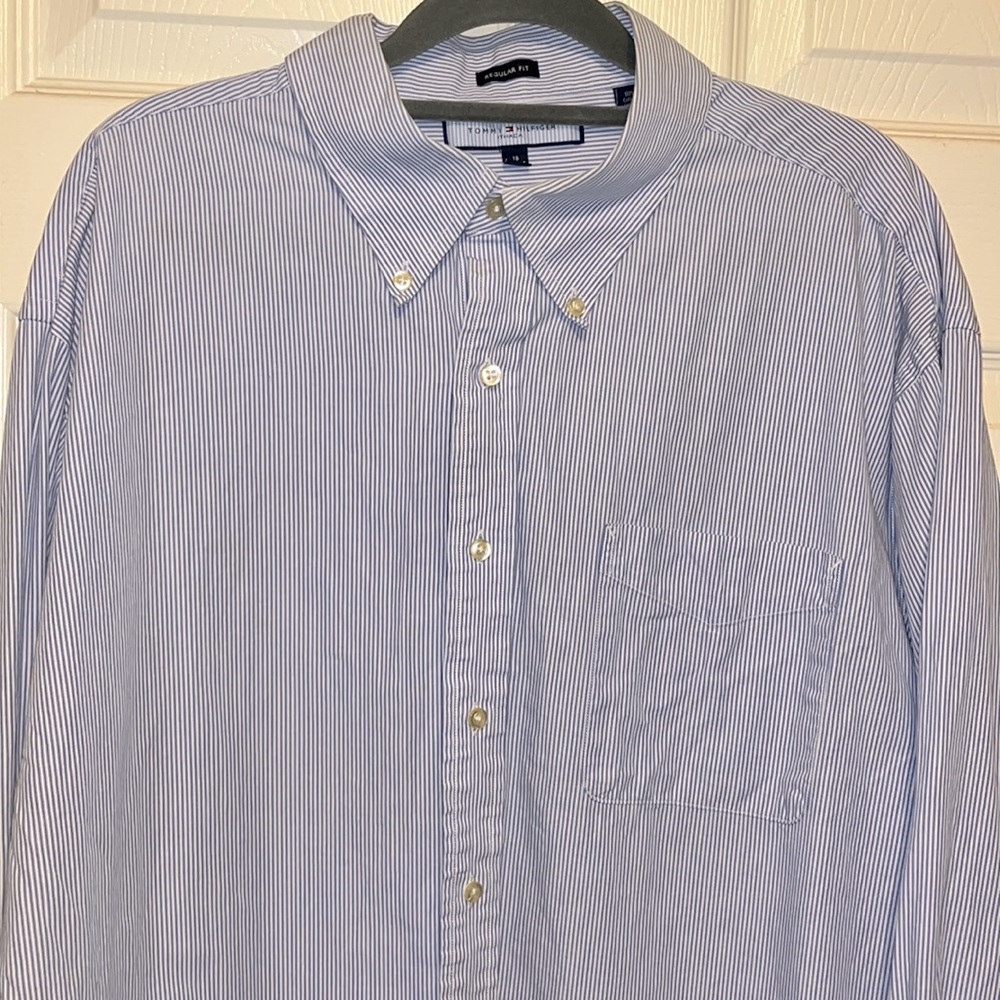 Tommy Hilfiger Button Up Dress Shirt XXL